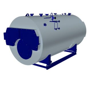 3D модель Котел тт 200 4тпч 8 бар