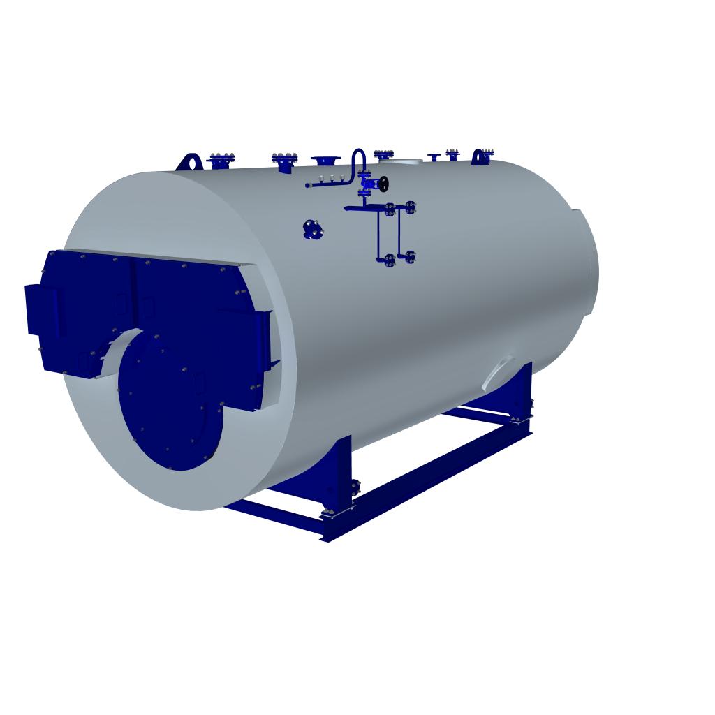 3D модель Котел тт 200 4тпч 8 бар
