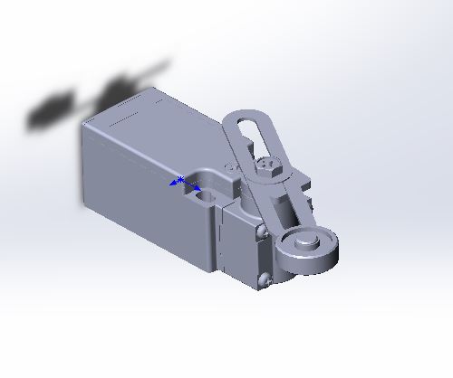 3D модель Выключатель концевой FR 555