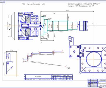Чертеж Разработать мероприятия по техническому обслуживанию и наладке токарного патронно-центрового станка с ЧПУ модели 16М30Ф3 на обработку детали КПЛ.02.02.003 - вал-шестерня