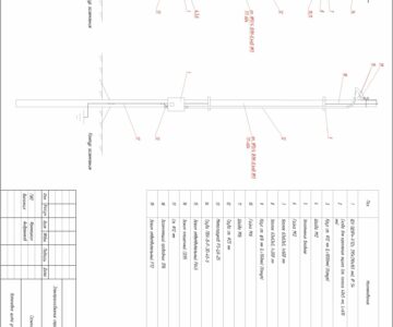 Чертеж Электроснабжения строительной площадки 220В