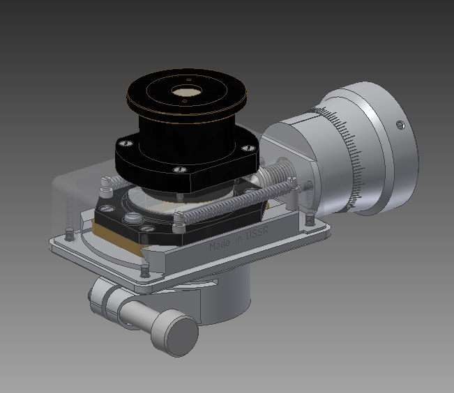 3D модель Микрометр МОВ-1-16х