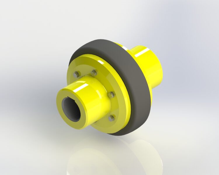 Муфта эластичная, d=80 мм - Чертежи, 3D Модели, Проекты, Муфты