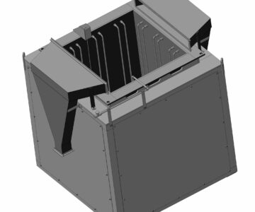 3D модель Печь - ванна солевая