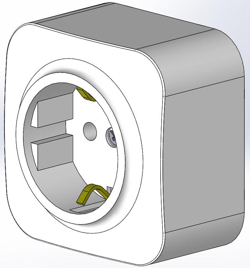 3D модель Розетка Legrand Quteo 782211