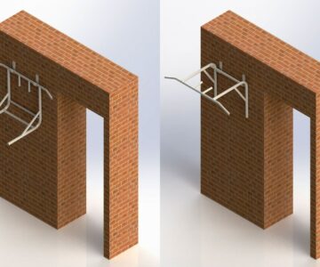 3D модель Турник-брусья для дома