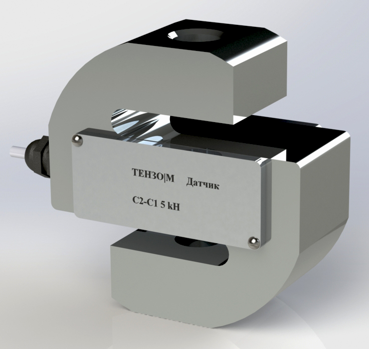 3D модель S-образный тензодатчик растяжения/сжатия.