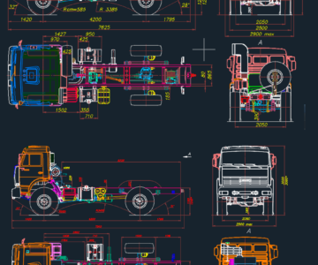 Чертеж КАМАЗ-4326