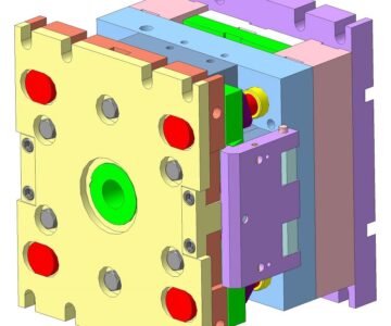 3D модель Прессформа для литья гильзы