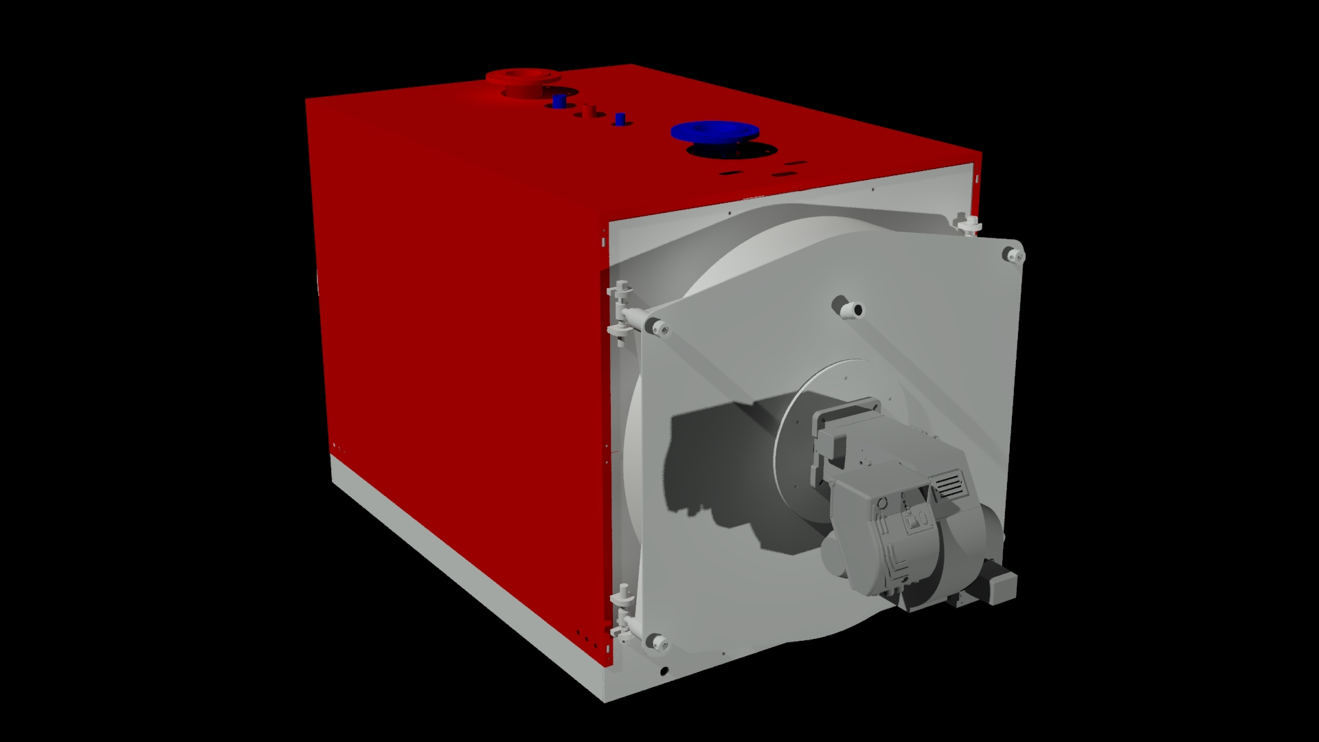 3D модель Котел RIM MAX-70-1300 кВт.