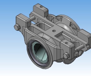 3D модель Башмак на заднюю балансирную подвеску