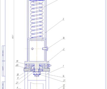 3D модель Подгруженная поворотная колесная опора