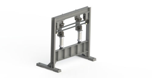 3D модель Установка для гибки рейлинга