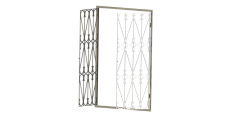 3D модель Решётка оконная