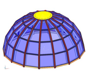 3D модель Купол (зенитный фонарь)