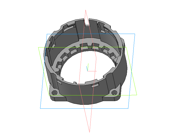 3D модель Корпус редуктора шуруповерт Makita 6260, 6261, 6270, 6271, 6280, 6281