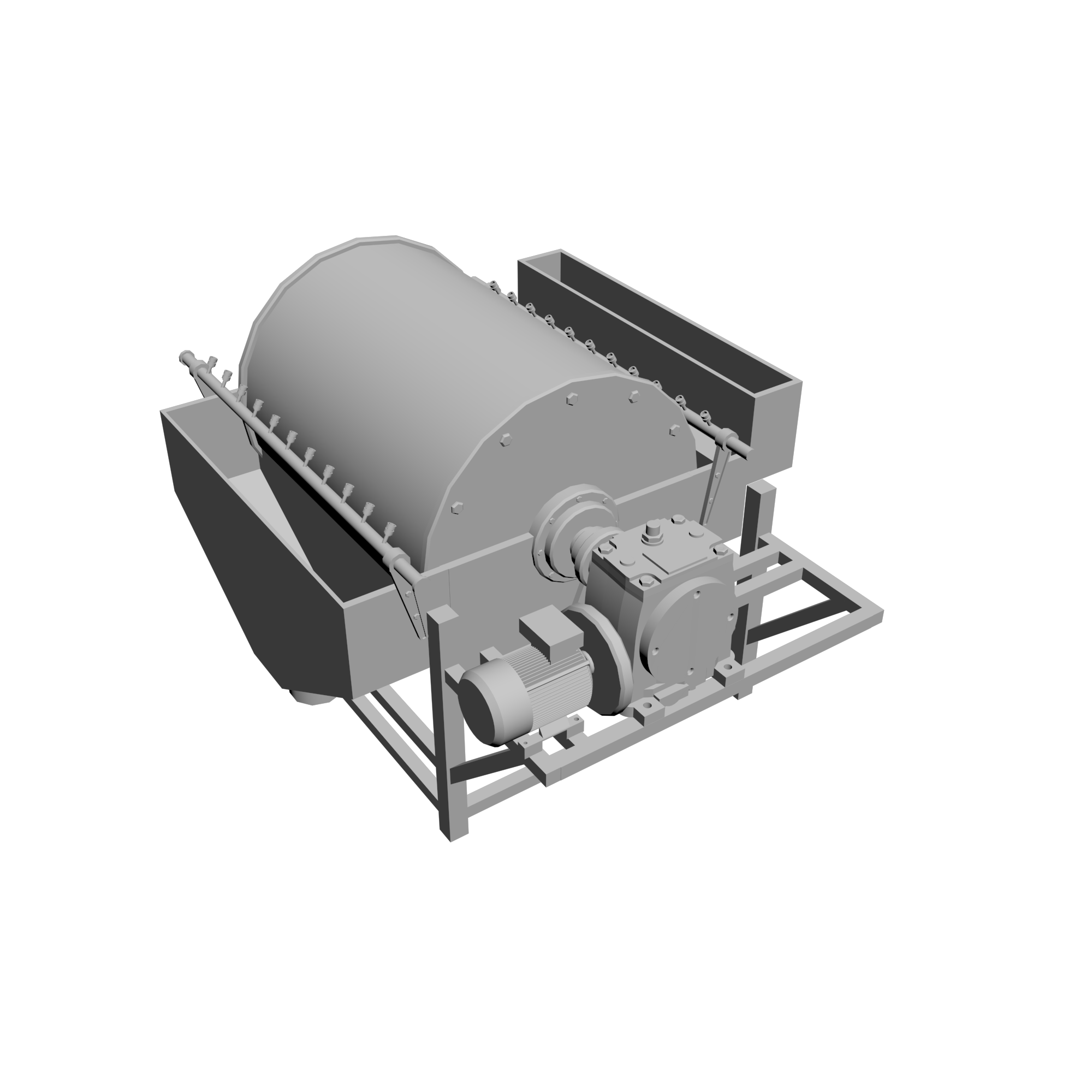 3D модель Магнитный сепаратор серии СМБ-ПБМ
