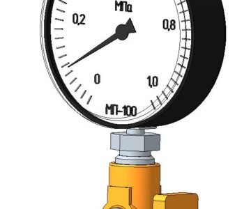 3D модель Манометр показывающий 1,0 МПа