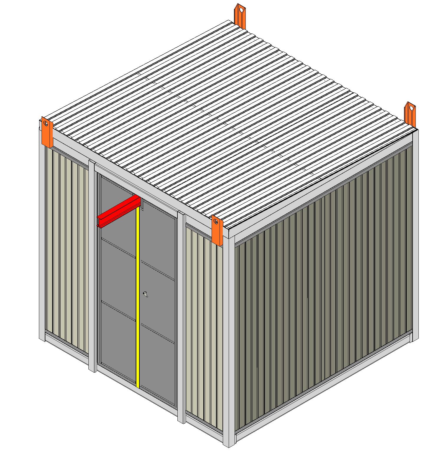 3D модель Павильон 2,4 х 2,4 х 2,4