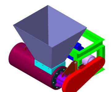 3D модель Смеситель-питатель одновальный