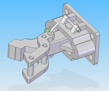 3D модель Буксировочное устройство для железнодорожного транспорта