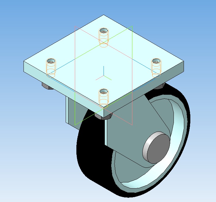 3D модель Ролик Blikle