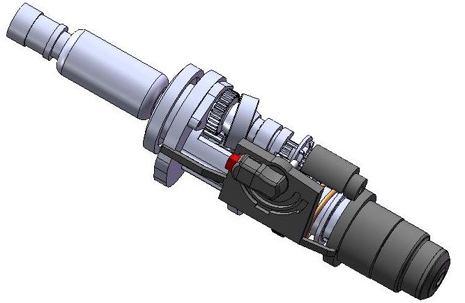 3D модель СМ-8 СБ Привод перфоратора Макита