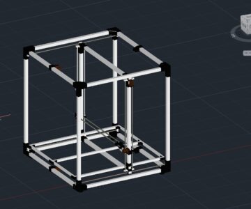 3D модель 3D "шасси" принтера