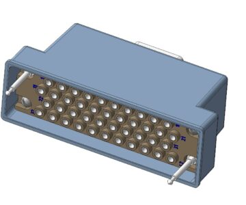 3D модель Разъем (соединитель) РП10-42ЛУ