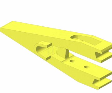 3D модель Зуб ковша ЭКГ-4,6