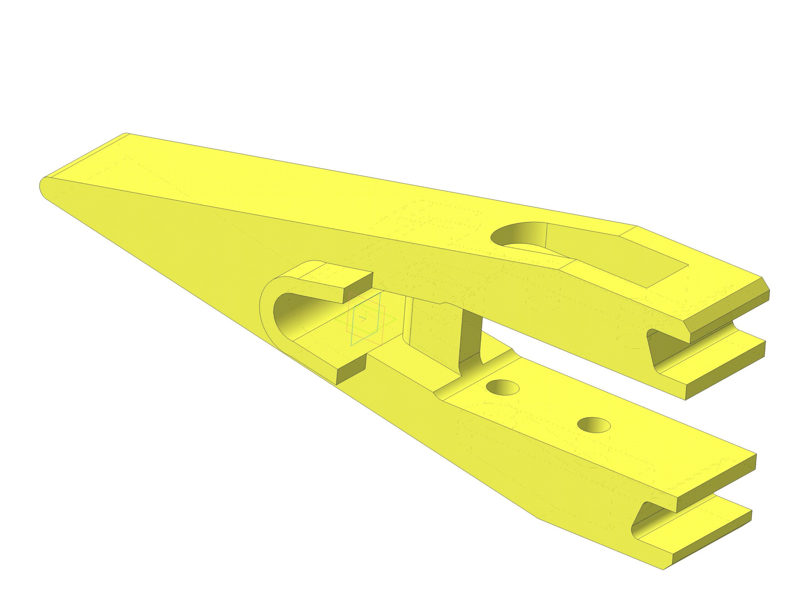 3D модель Зуб ковша ЭКГ-4,6