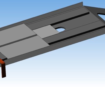 3D модель Стапель для сварки контрольных образцов