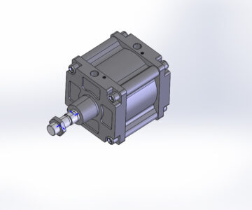 3D модель Пневмоцилиндр 41M2P200A0050