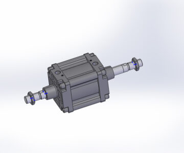 3D модель Пневмоцилиндр 41M6P160A0050