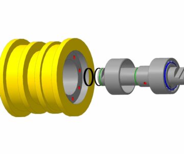 3D модель Каток FIATALLIS