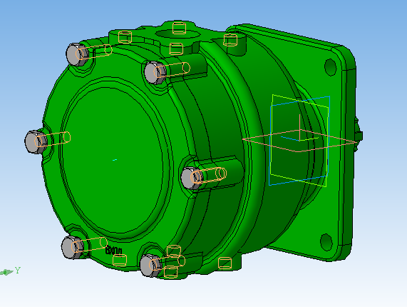 3D модель Насос НШ32-3А