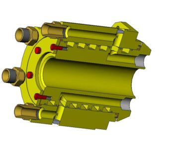 3D модель РО1.01.06.000СБ Коллектор