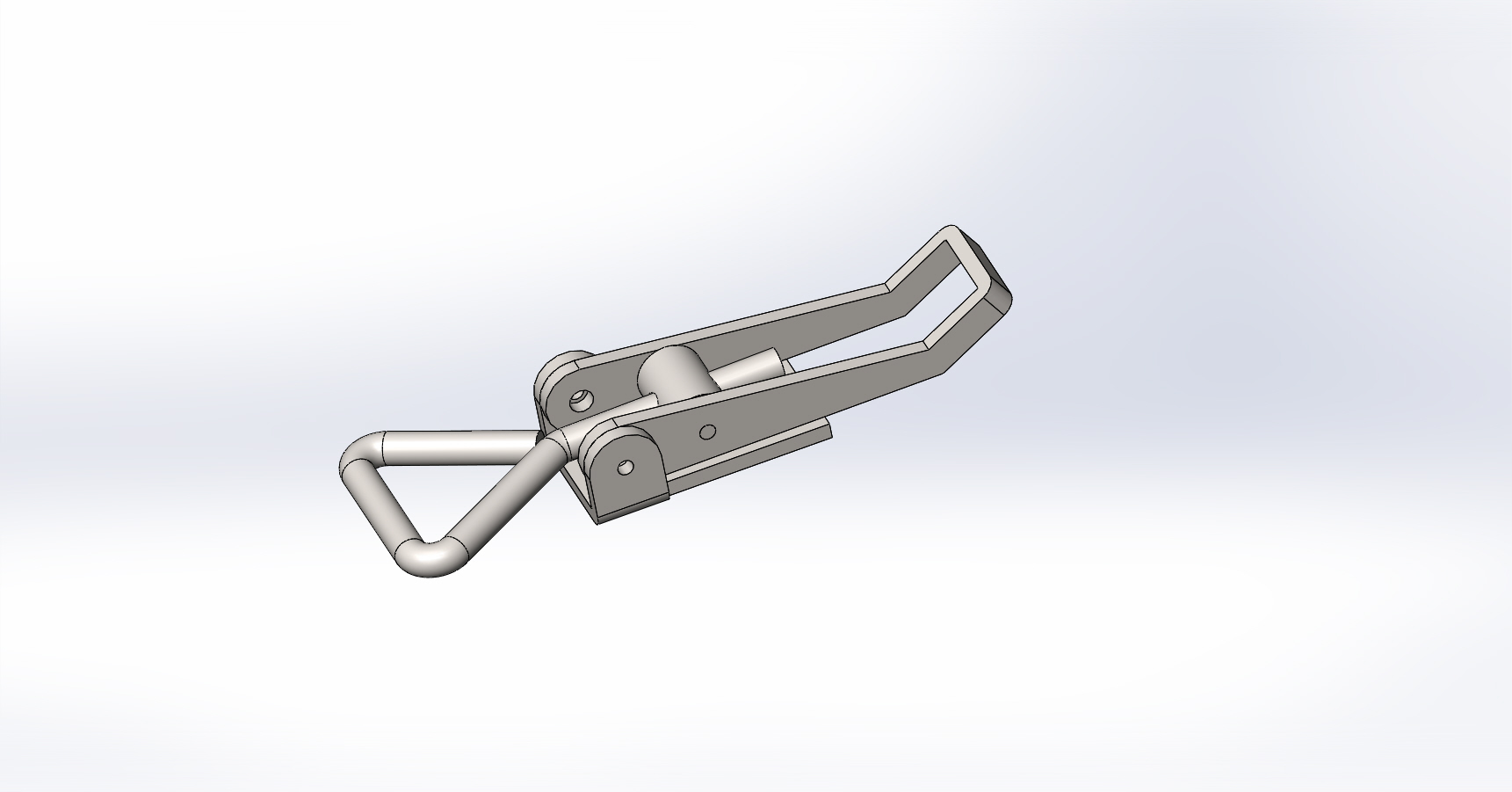 3D модель Защелка бидонная