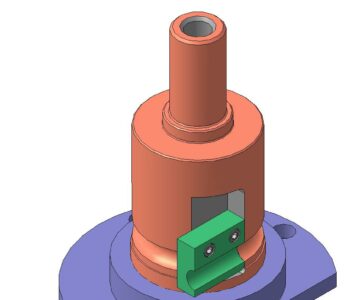 3D модель Приспособление для гибки трубы диаметром 16 мм