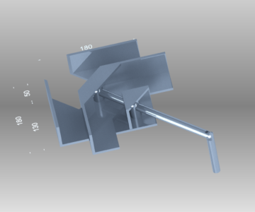 3D модель Угловые тиски для сварочных работ