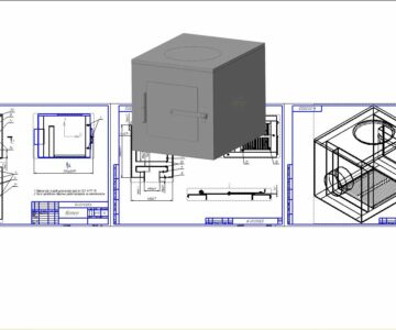 3D модель Котел отопления бытовой