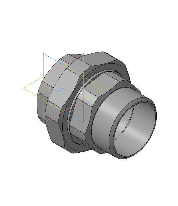 3D модель Амермканка НР-ВР 2"