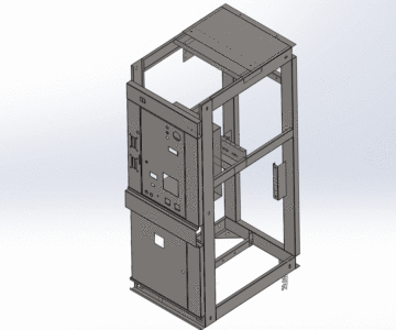 3D модель КСО-298 трансформаторная