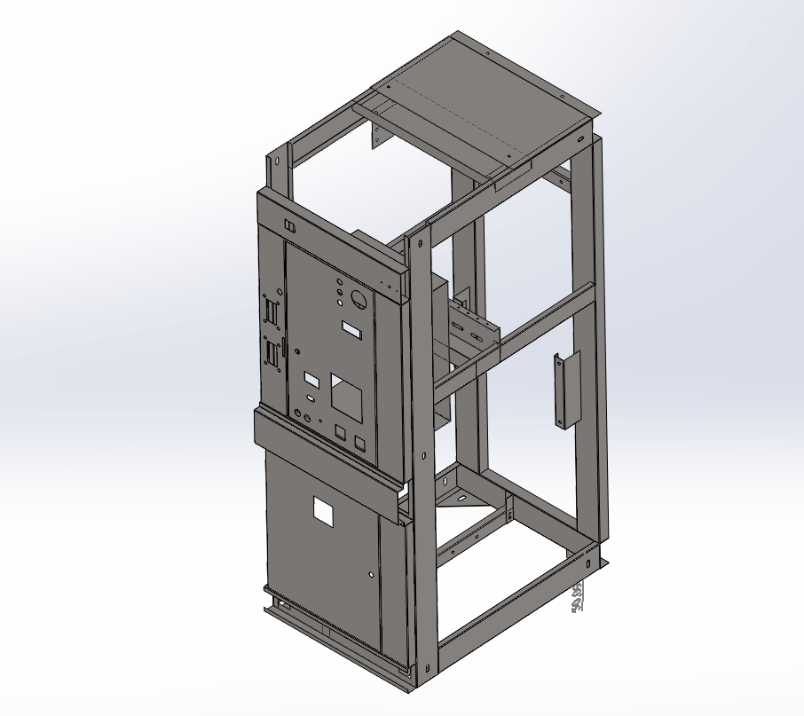 3D модель КСО-298 трансформаторная