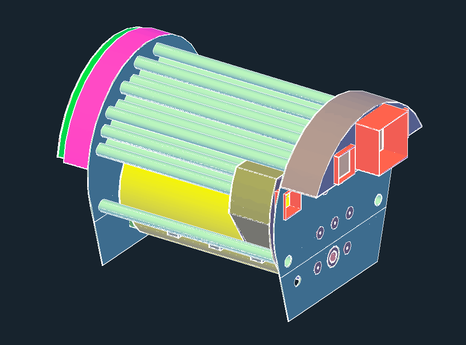 3D модель Котел угольный 400 кВт