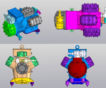 3D модель Компрессор Frascold Z