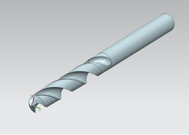 3D модель Проектирование ЗD модели сверла