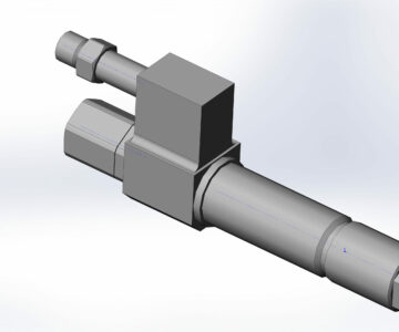 3D модель Форсунка дизеля ЧМЭ-3