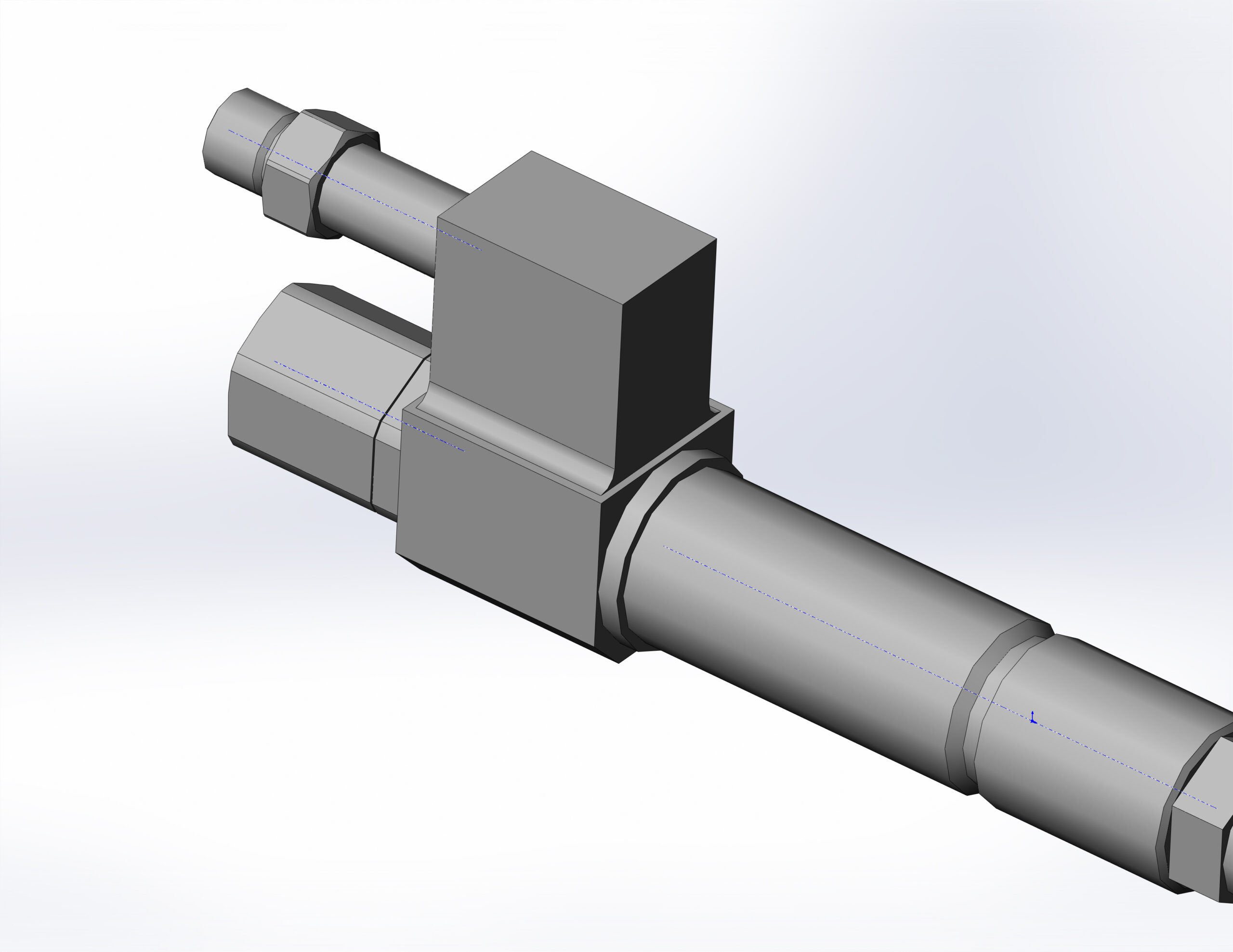 3D модель Форсунка дизеля ЧМЭ-3