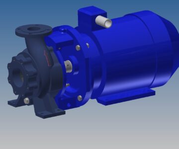 3D модель Насос центробежный консольный моноблочный КМ 100-65-200